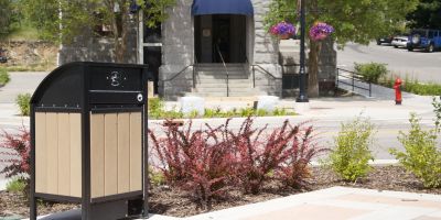 Wishbone Freedom 32 Bear Proof Waste Receptacle in Rossland BC